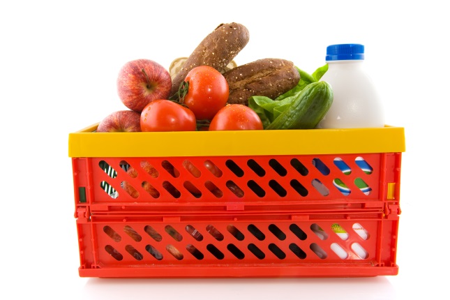 Plastic Crate for shopping